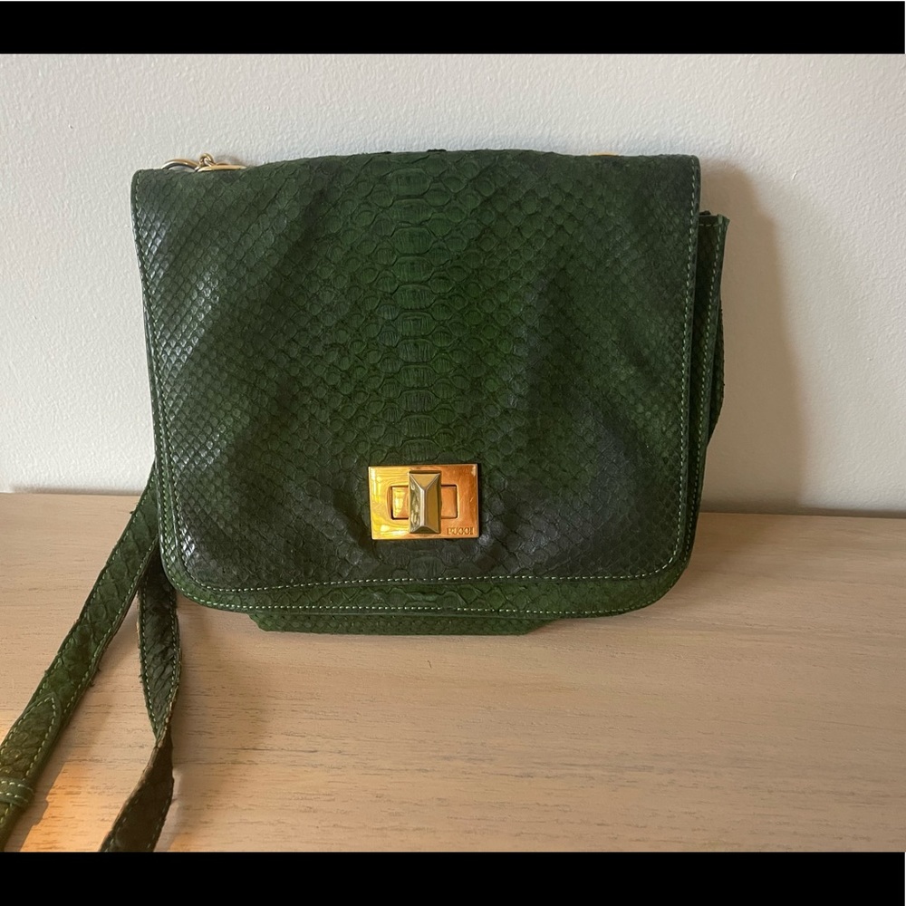 Emilio Pucci Python Bag - image 1